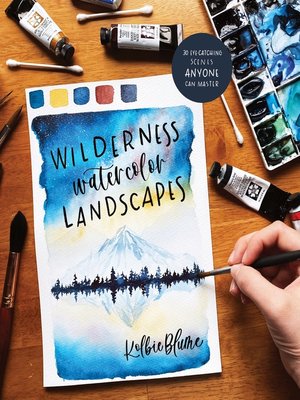 cover image of Wilderness Watercolor Landscapes